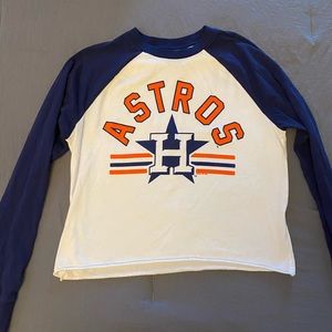 Tailgate Astros Crop Top